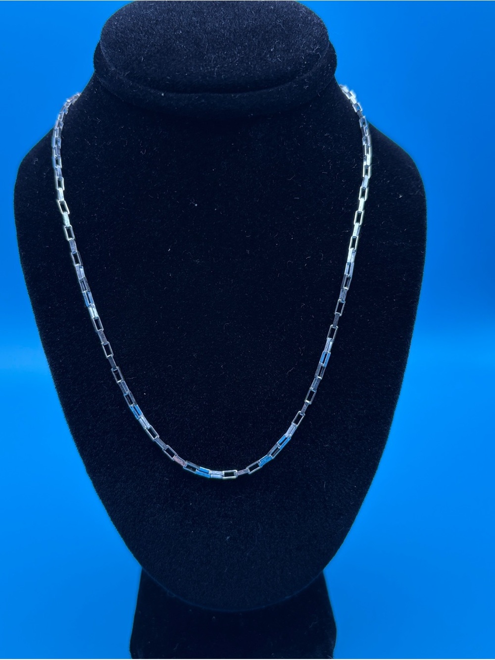 925 MJL Box-Link Necklace - Sterling Silver